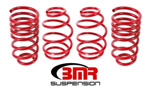 Chevrolet Camaro Lowering Springs - BMR Suspension - Red - `10-`15 Chevrolet Camaro Lowering Springs - BMR Suspension - Red - `10-`15